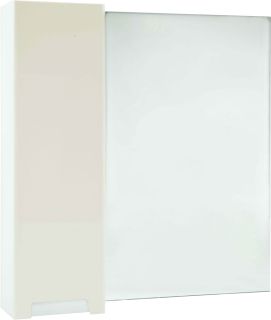 Зеркало-шкаф Bellezza Пегас 90см левый бежевый 00000008060