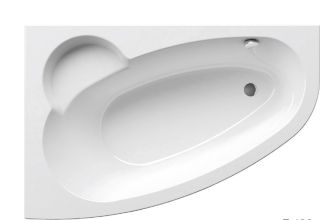 Акриловая ванна Ravak ASYMMETRIC 170х110 L C481000000 левый