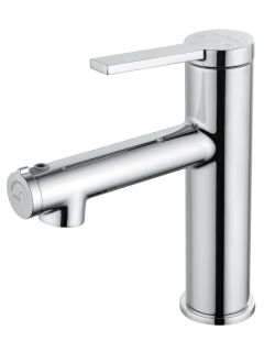 Смеситель для раковины Wonzon & Woghand WW-H1017-CR с функцией полоскания хром