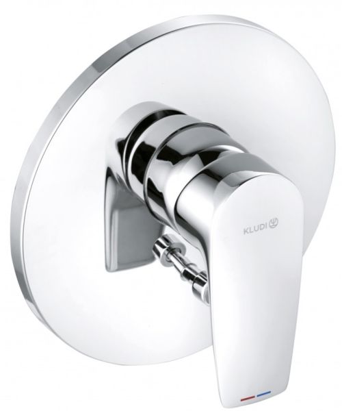 Встраиваемый смеситель для ванны и душа Kludi Pure&Solid хром 346500575