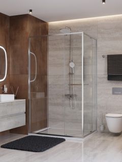 Душевой уголок CEZARES LUX-AH-FS-11-120/100-C-CR