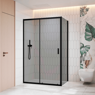 Душевой уголок RGW CL-133B (CL-13B + Z-03B) 060913349-34 140x90 см чёрный