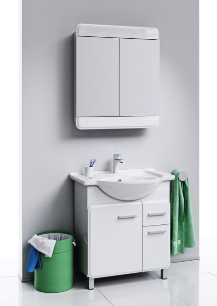 Зеркальный шкаф Aqwella Корсика Kor.04.07