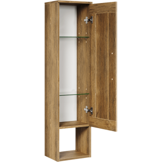 Шкаф-пенал Aqwella Craft CRF0503DB подвесной 30 см