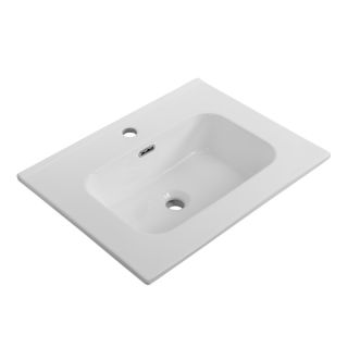 Раковина керамическая CEZARES 60 см, CZR-8095-60 белый