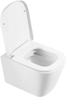 Унитаз подвесной BelBagno Albano BB120CHR/BB120SC с сиденьем микролифт