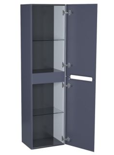 Пенал подвесной IDDIS Edifice EDI40D0i97 40см тёмно-серый