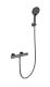 Смеситель для душа Wonzon & Woghand INN 1 WW-B3013-A-BGG с термостатом тёмный графит