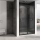 Душевая дверь ABBER Schwarzer Diamant 170см чёрный AG30170B