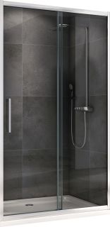 Душевая дверь ABBER Schwarzer Diamant AG30140H 140см хром