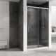 Душевая дверь ABBER Schwarzer Diamant AG30100H 100см хром