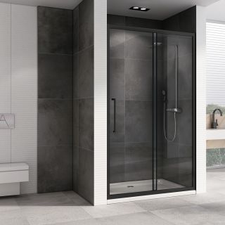 Душевая дверь ABBER Schwarzer Diamant 140см AG30140B