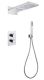 Душевая система ABBER Weiss Insel AF8052 с термостатом хром