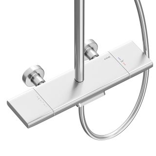 Душевая стойка Kohr Thermostatic 1WN820300CP-0000A с термостатом хром