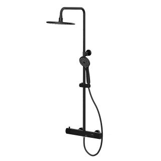 Душевая стойка Kohr Thermostatic Sun 1WN180304DB-0000A с термостатом чёрный