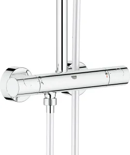 Душевая система с термостатом для настенного монтажа, GROHE Euphoria System 230, хром, (26187000)