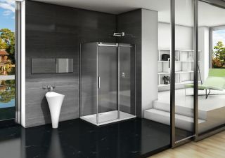 Боковая часть Good Door Galaxy SP-80 -C-CH стекло прозрачное