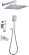 Душевой комплект Gappo Jacob G7107 хром