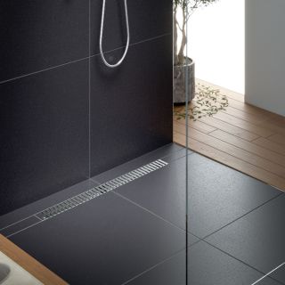 Душевой лоток Timo Drain System DS230108/01 80см с вставкой lines сатин