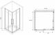 Душевой уголок ABBER Schwarzer Diamant AG02080MH 80x80см хром