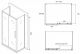 Душевой уголок ABBER Schwarzer Diamant 100x80см AG30100BH-S80B-S80B