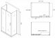 Душевой уголок ABBER Schwarzer Diamant 130x100см AG30130B-S100B-S100B