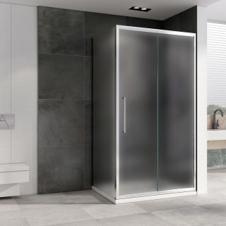 Душевой уголок ABBER Schwarzer Diamant AG30140MH-S80M 140x80см хром