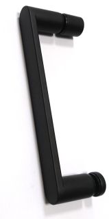 Душевой уголок ABBER Schwarzer Diamant AG30150B-S75B 150x75см чёрный