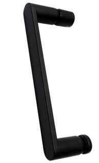 Душевой уголок ABBER Sonnenstrand 90x100см чёрный AG04090B-S100B