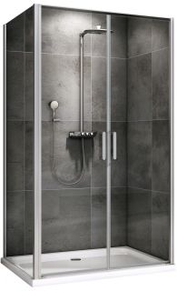 Душевой уголок ABBER Sonnenstrand AG04100C-S75 100x75см хром