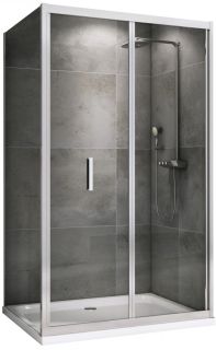 Душевой уголок ABBER Sonnenstrand 90x100см хром AG07090-S100