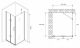 Душевой уголок ABBER Zart AG08090P-S91 90x90см хром