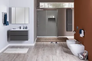 Душевой уголок Aquanet Delta NPE1131 183844 140x80 см стекло прозрачное профиль хром