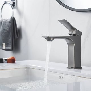 Смеситель для раковины Shevanik S6101T оружейная сталь