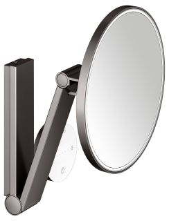 Косметическое зеркало Keuco  iLook move 17612359002 титан черный шлифованный