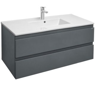 Тумба под раковину Jacob Delafon Madeleine EB1318-J54 100 см серый матовый