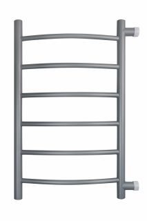 Полотенцесушитель водяной Indigo Arc LASW70-40MG-б/п-60 70x40 см серый матовый
