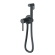 Гигиенический душ со смесителем Bronze de Luxe SCANDI 701B, черный