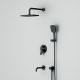 Душевой комплект Am.Pm X-Joy FB85A3RH42 с термостатом чёрный