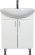 Тумба с раковиной Orange Роса LA-60TUW+RA белый