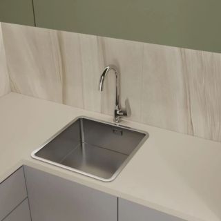 Смеситель для кухни Knotlor KN-11, хром