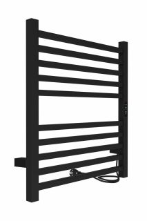 Полотенцесушитель электрический Indigo Attic LСLATCE60-50BRRt 60x50 см чёрный муар