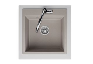 Сифон GRAND 3 1/2 с круглым переливом и винтом металл