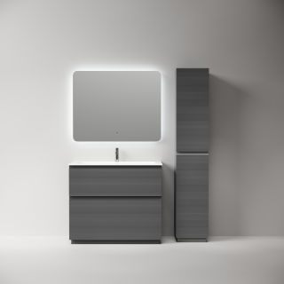 Тумба напольная под раковину Sancos Folk Floor FL100FGS 100 см Grey soft