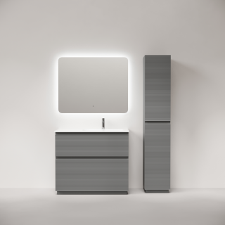 Тумба напольная под раковину Sancos Folk Floor FL100FRES правая 100 см Ergraut soft