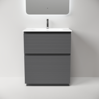 Тумба напольная под раковину Sancos Folk Floor FL70FGS 70 см Grey soft