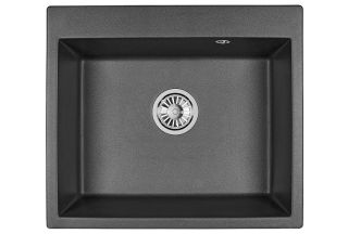 Мойка кухонная Granula 6001, ЧЁРНЫЙ