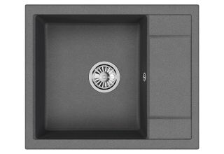 Мойка кухонная Granula 6002, ГРАФИТ