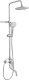 Душевая стойка Frap F24001 хром