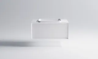 Тумба с раковиной Astra-Form Фрейм 4631177713972 100 см белый матовый